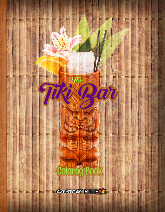 The Tiki Bar Coloring Book