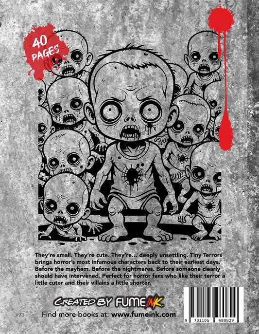 Tiny Terrors Coloring Book