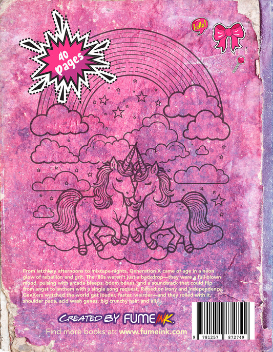 Totally Rad Coloring Book