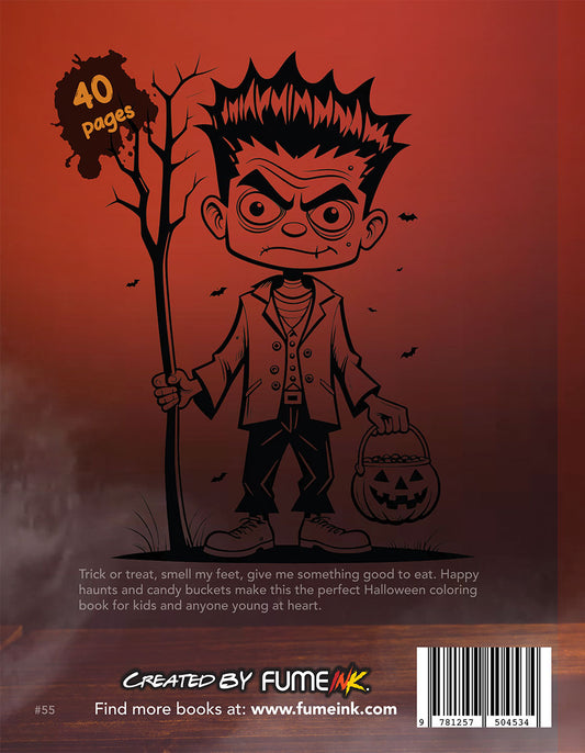 Trick or Treat Coloring Book