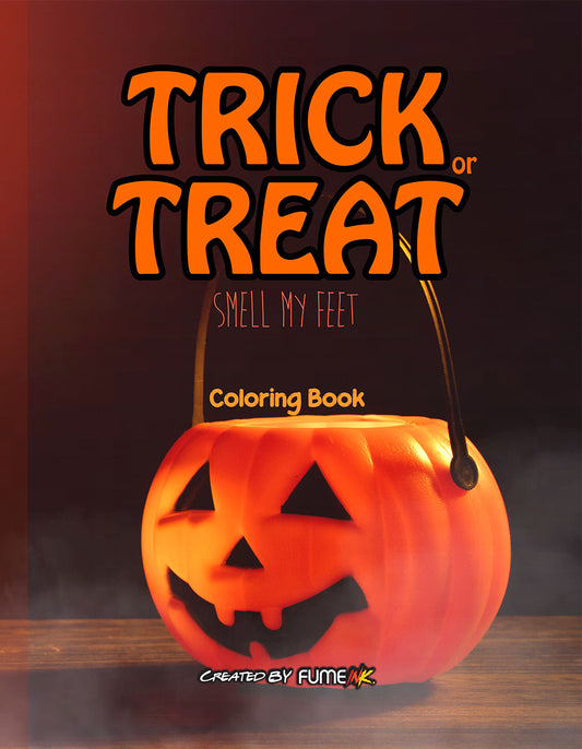 Trick or Treat Coloring Book