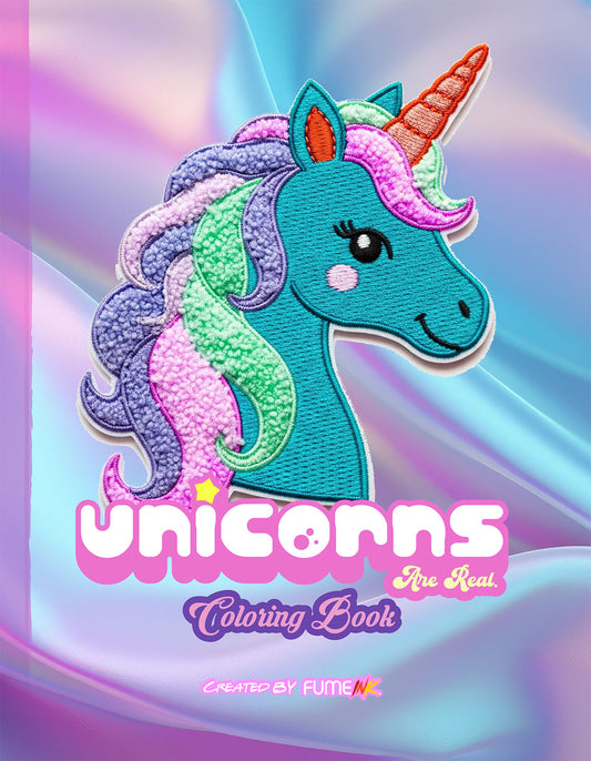 Unicorns Coloring Book