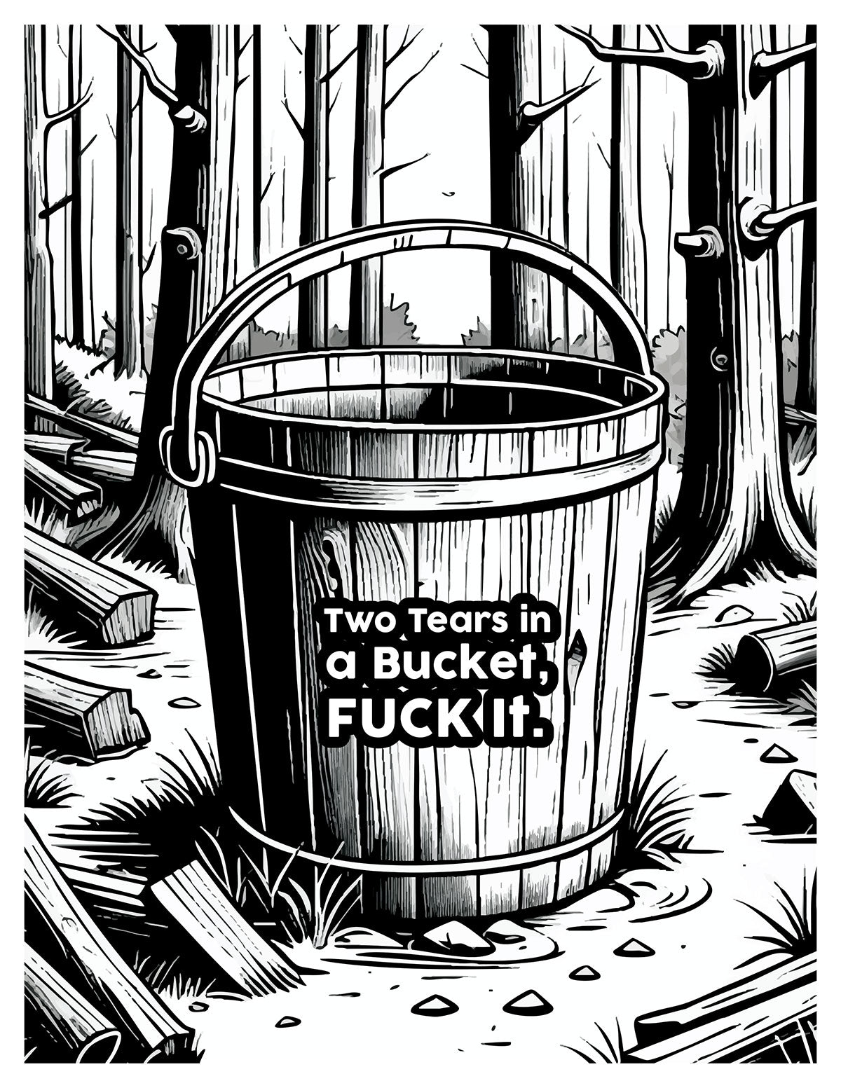 Zero Fucks Coloring Book