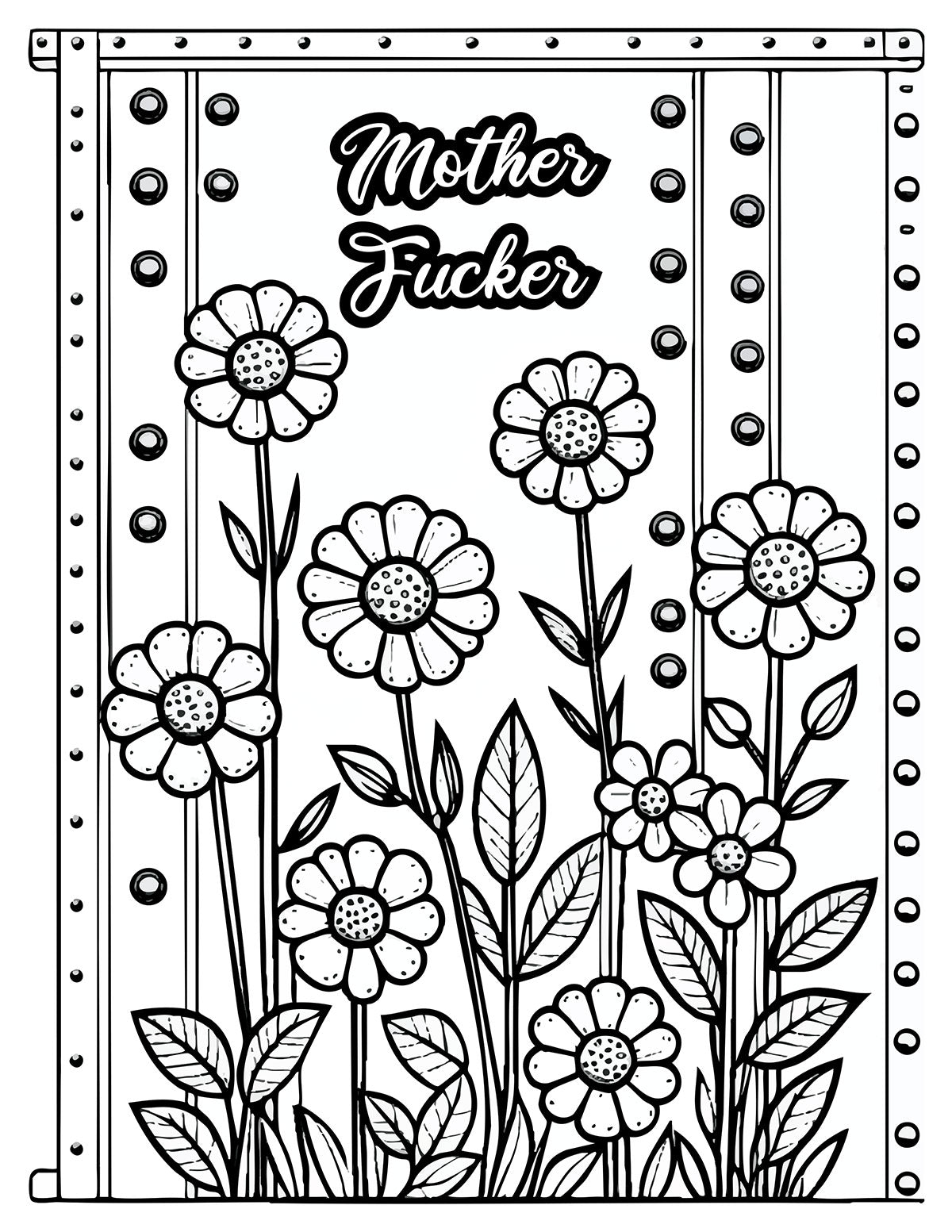 Zero Fucks Coloring Book