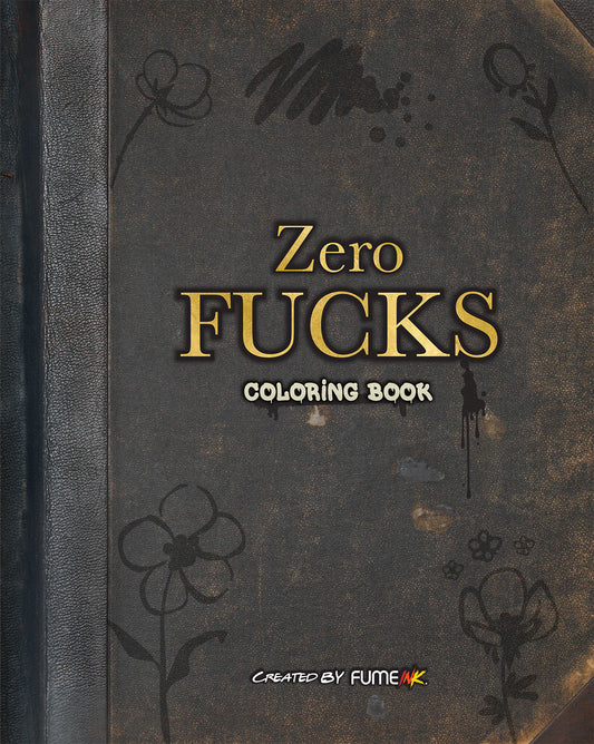 Zero Fucks Coloring Book