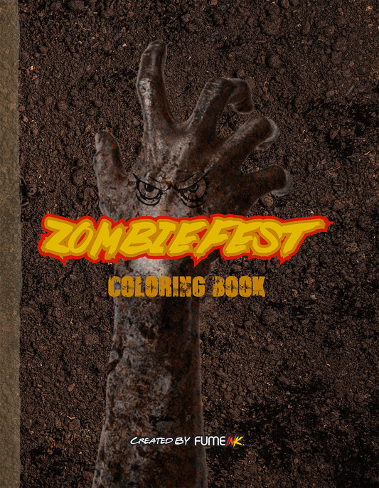Zombiefest Coloring Book