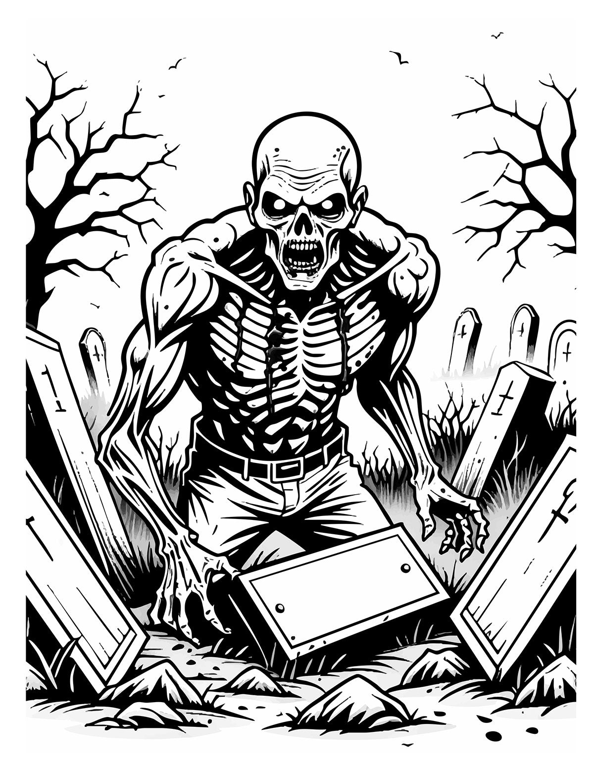 Zombiefest Coloring Book