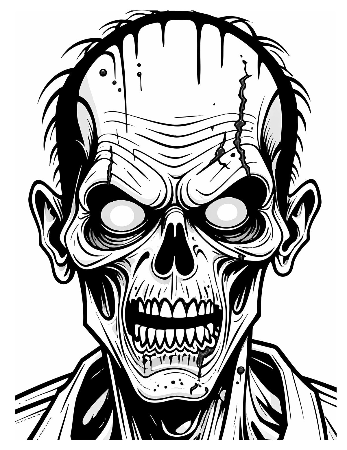 Zombiefest Coloring Book