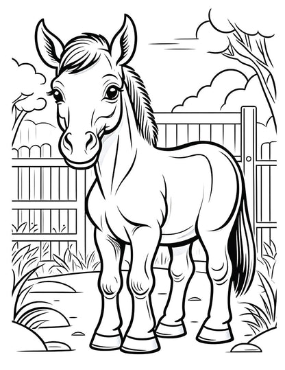 Baby Animal Kingdom Vol. 2 Coloring Book