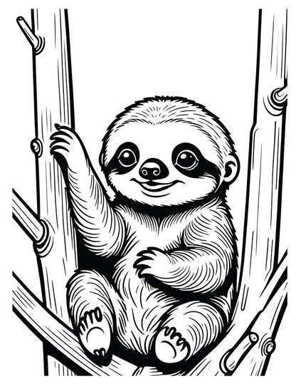 Baby Animal Kingdom Vol. 1  Coloring Book