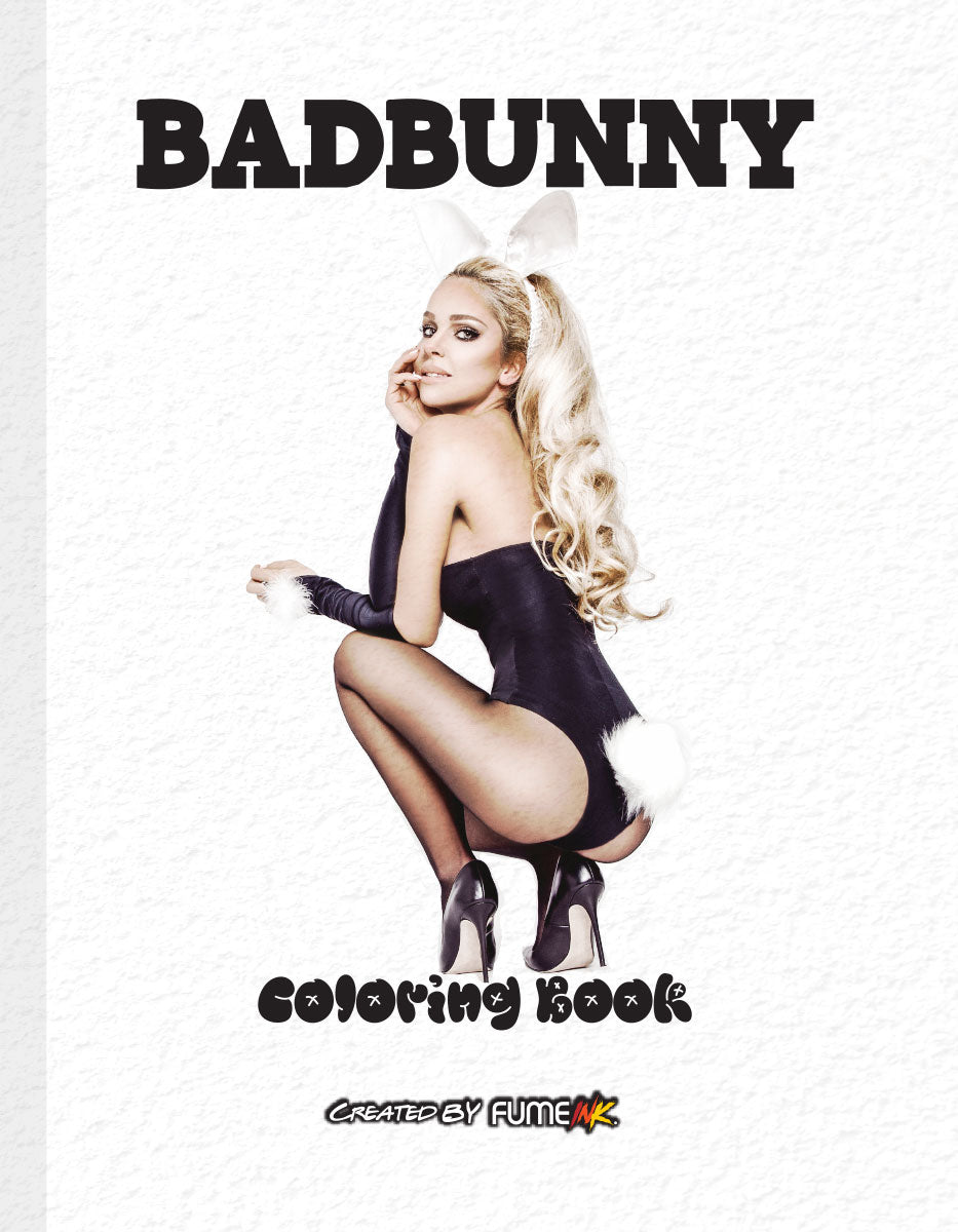 Bad Bunny Coloring Book