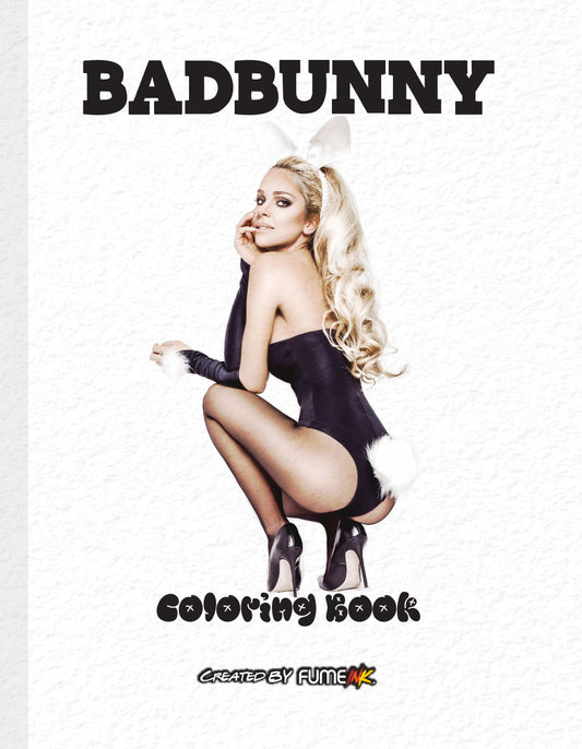 Bad Bunny Coloring Book