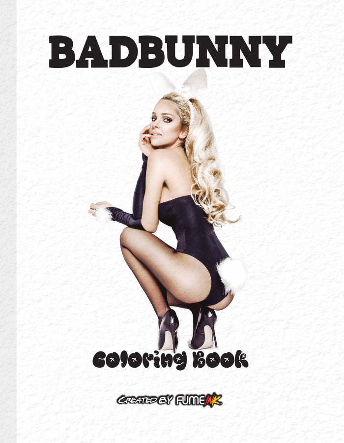 Bad Bunny Coloring Book