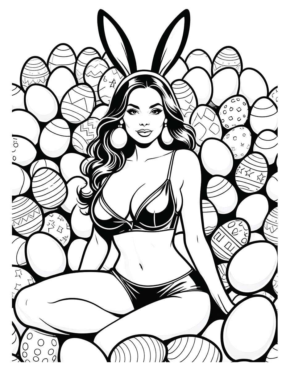 Bad Bunny Coloring Book