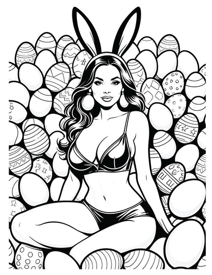 Bad Bunny Coloring Book