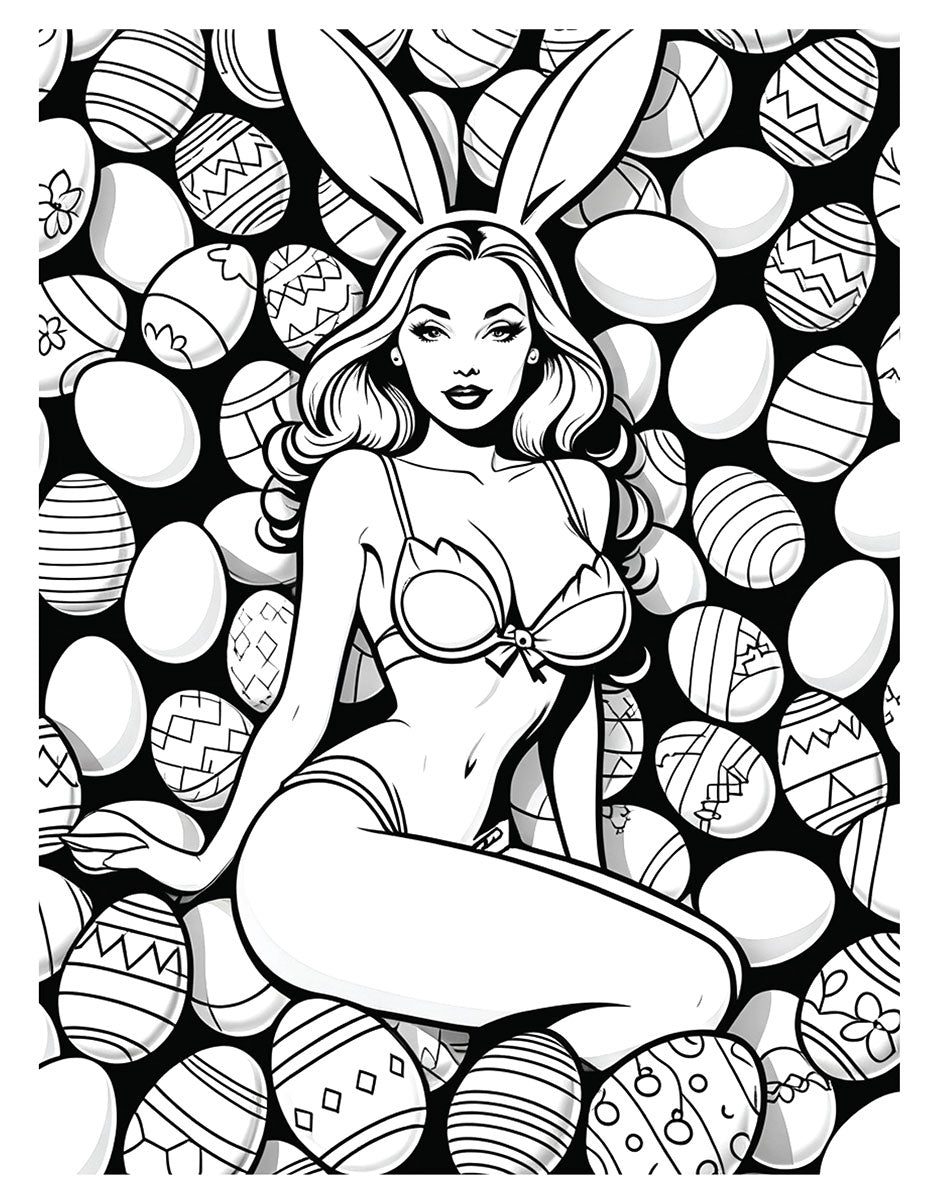 Bad Bunny Coloring Book