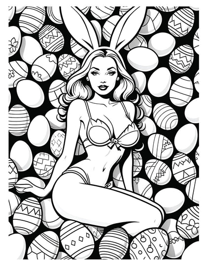 Bad Bunny Coloring Book