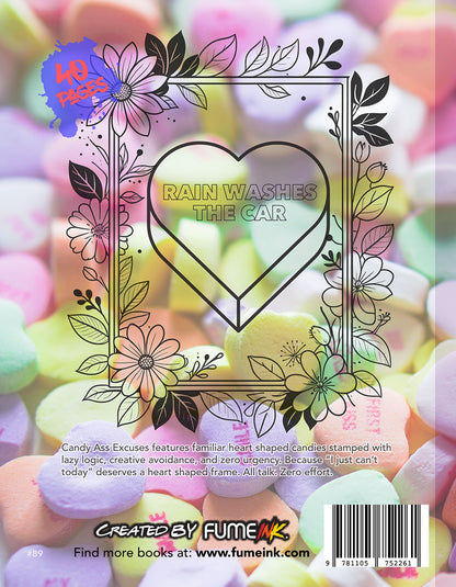 Candy Ass Excuses Coloring Book