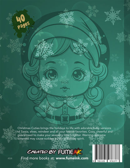 Christmas Cuties Coloring Book