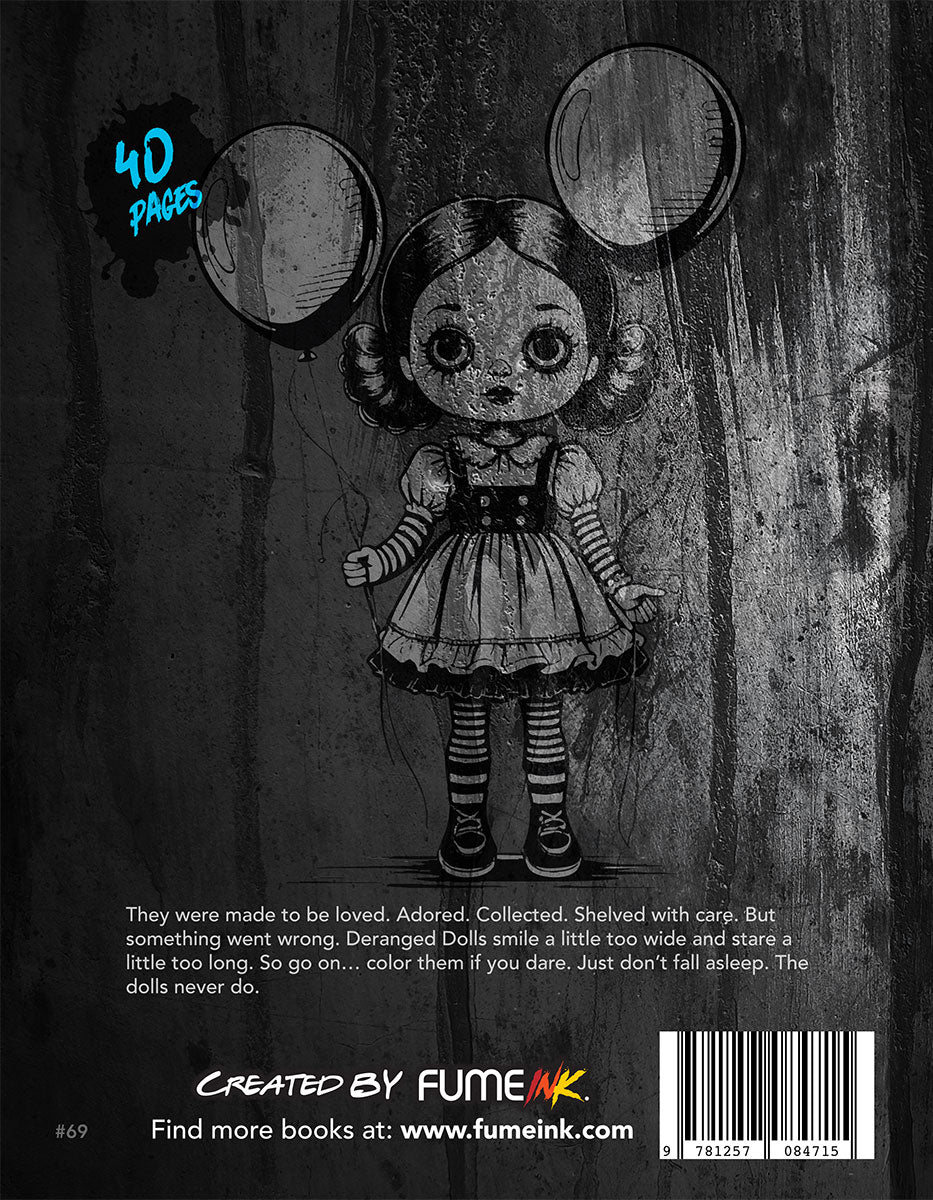 Deranged Dolls Coloring Book