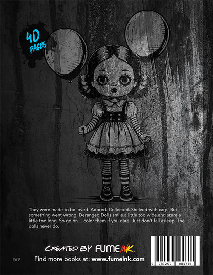 Deranged Dolls Coloring Book