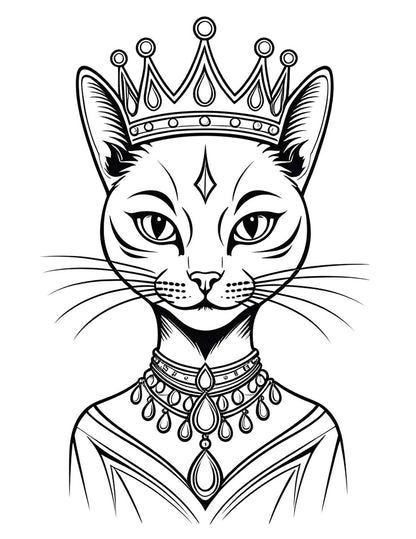 Fluffy Overlords Coloring Book