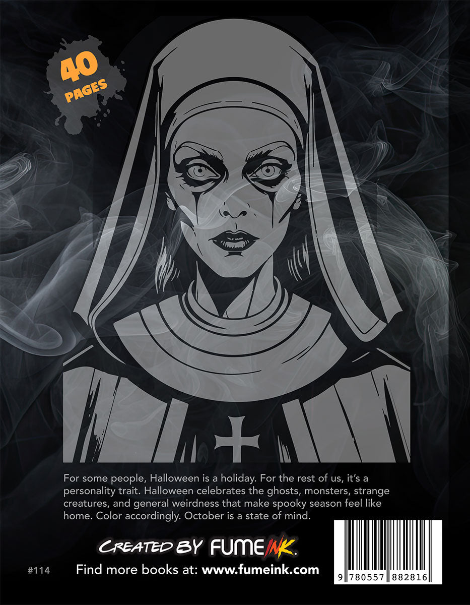 Happy Halloween Coloring Book