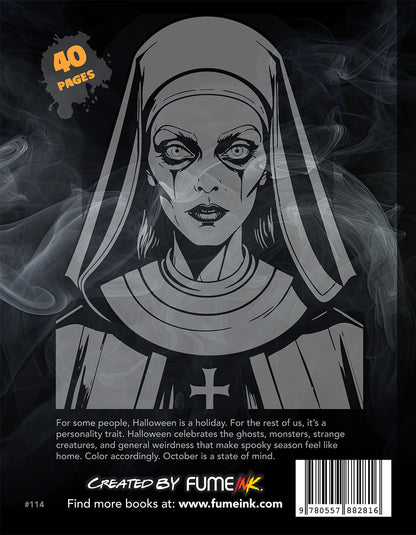 Happy Halloween Coloring Book