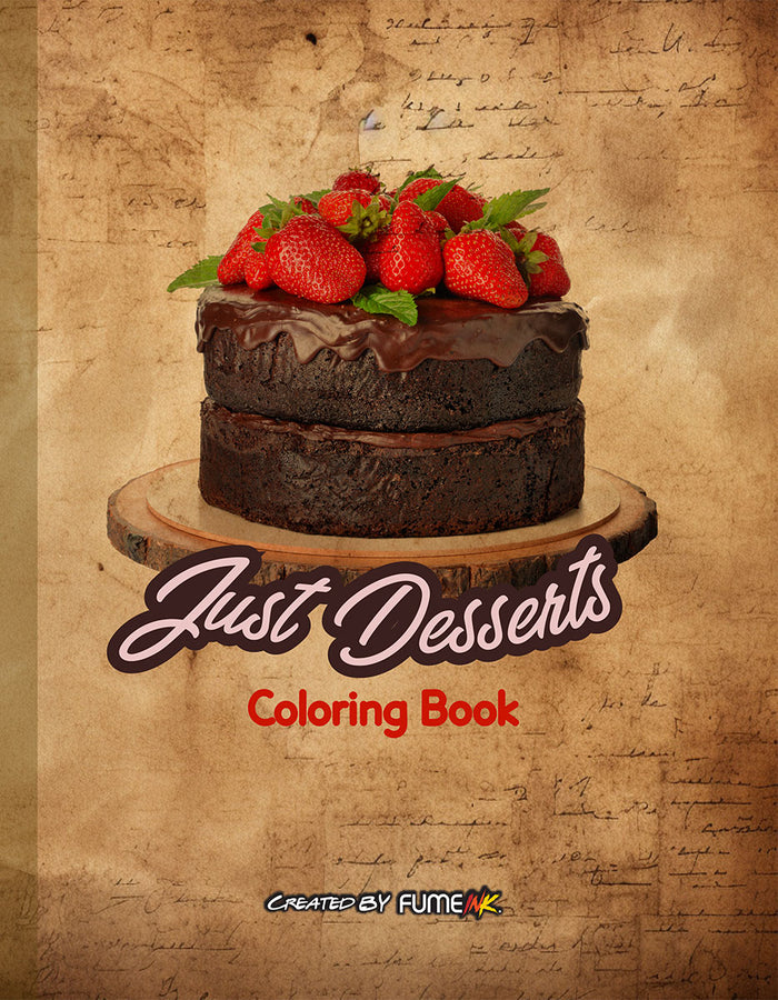 Just Desserts Coloring Book