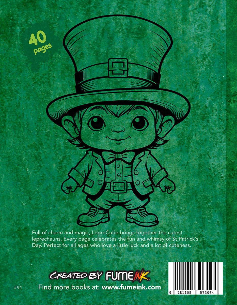LepreCutie Coloring Book