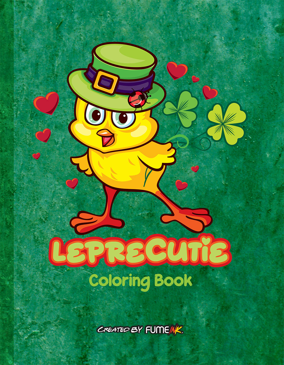 LepreCutie Coloring Book