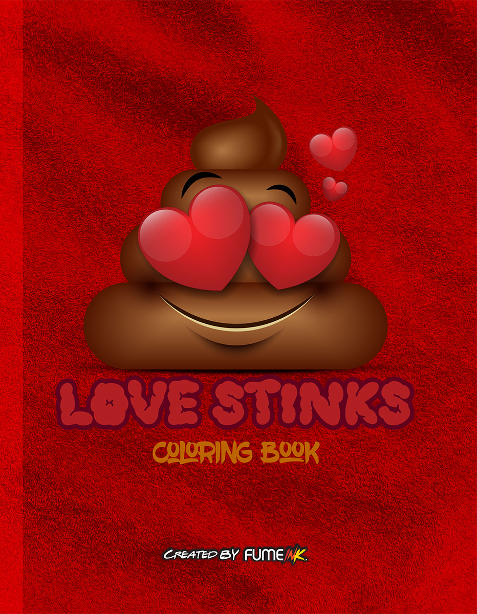 Love Stinks Coloring Book