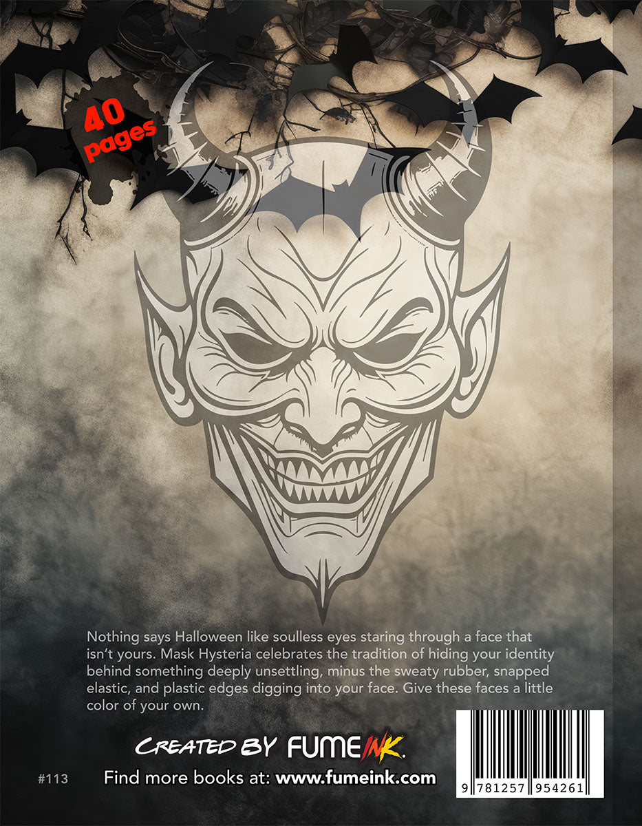 Mask Hysteria Coloring Book