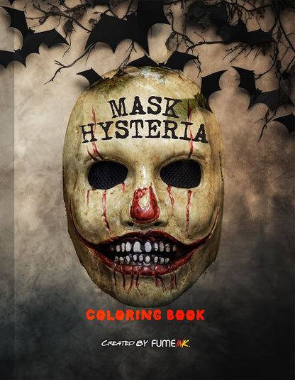 Mask Hysteria Coloring Book