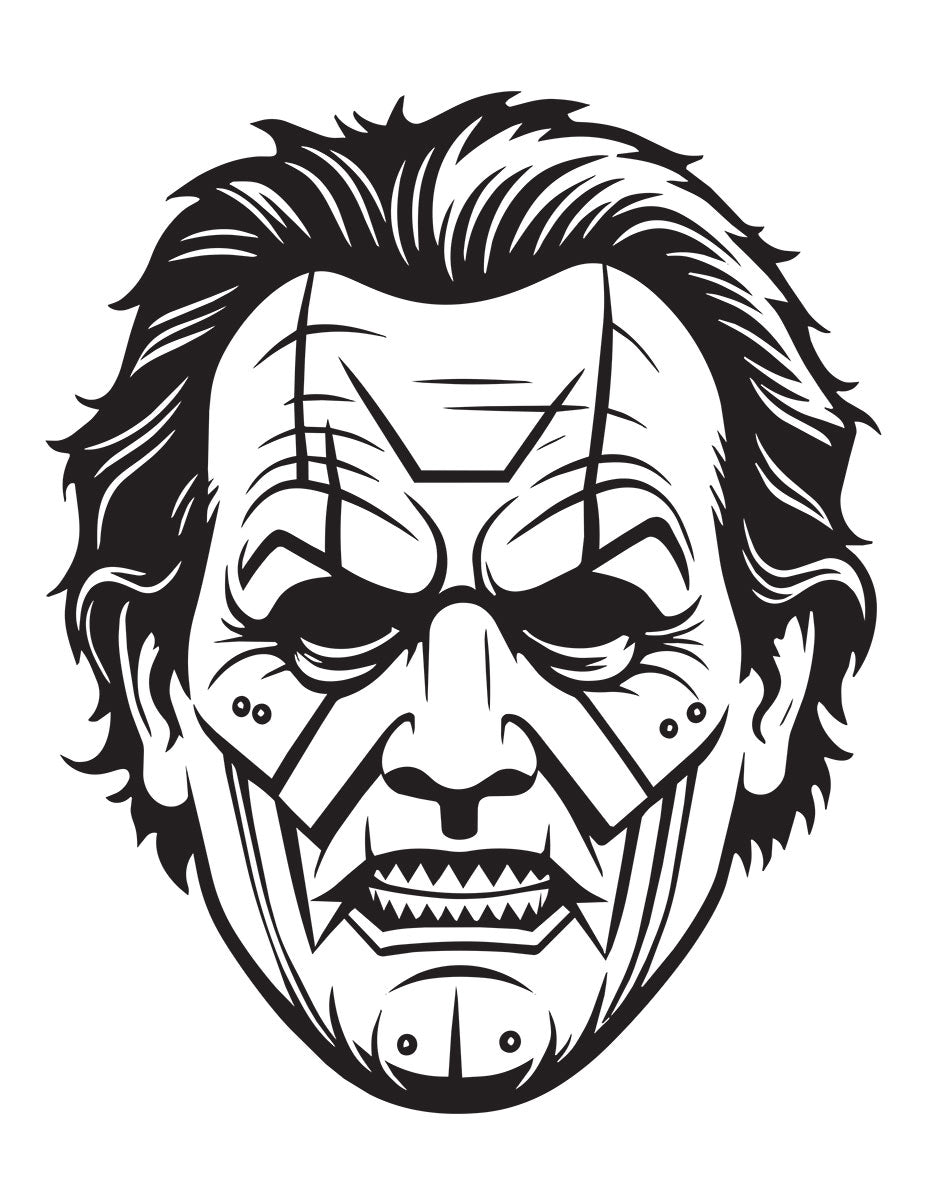Mask Hysteria Coloring Book