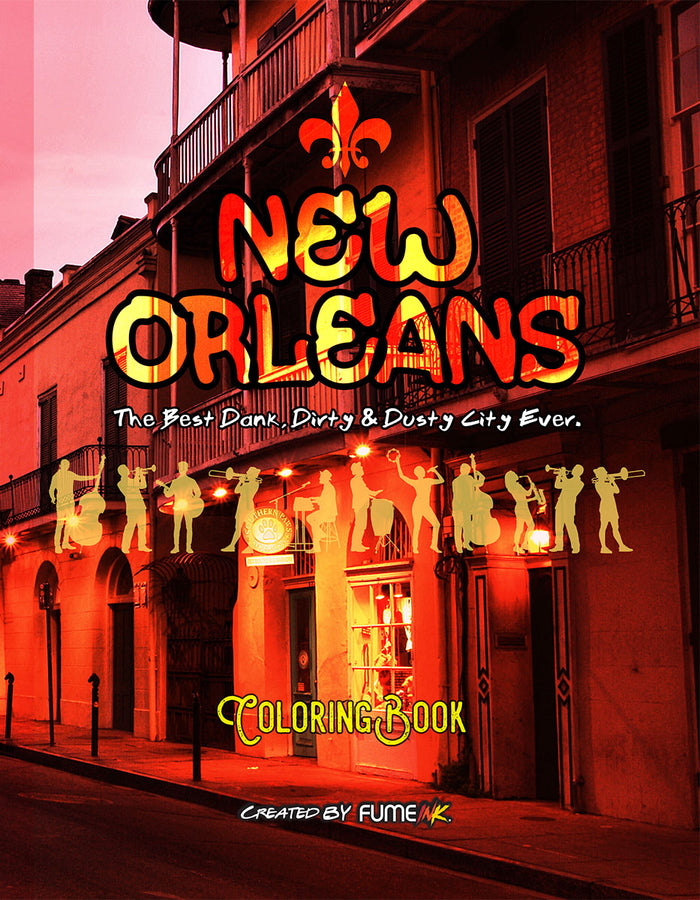 New Orleans Coloring Book