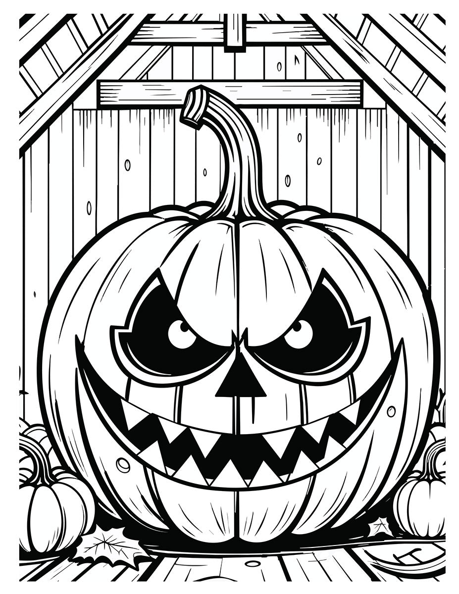 Oh My Gourd Coloring Book