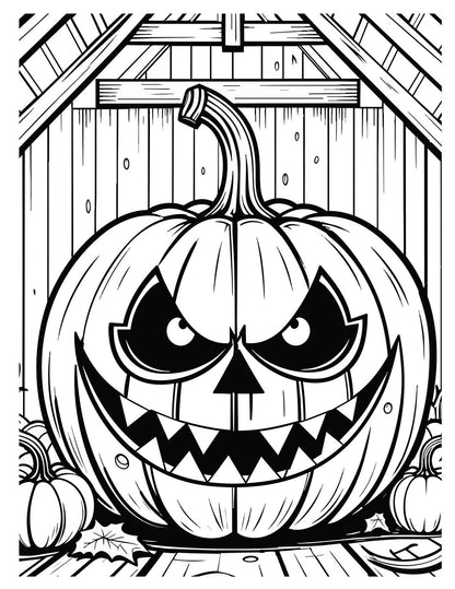 Oh My Gourd Coloring Book