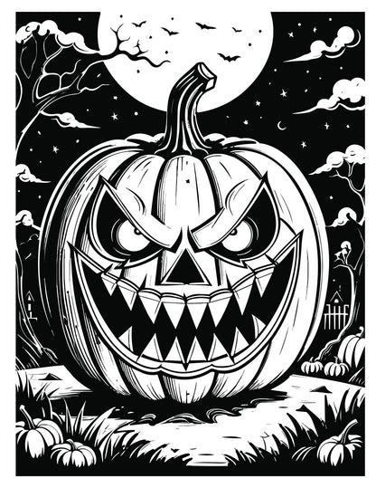 Oh My Gourd Coloring Book