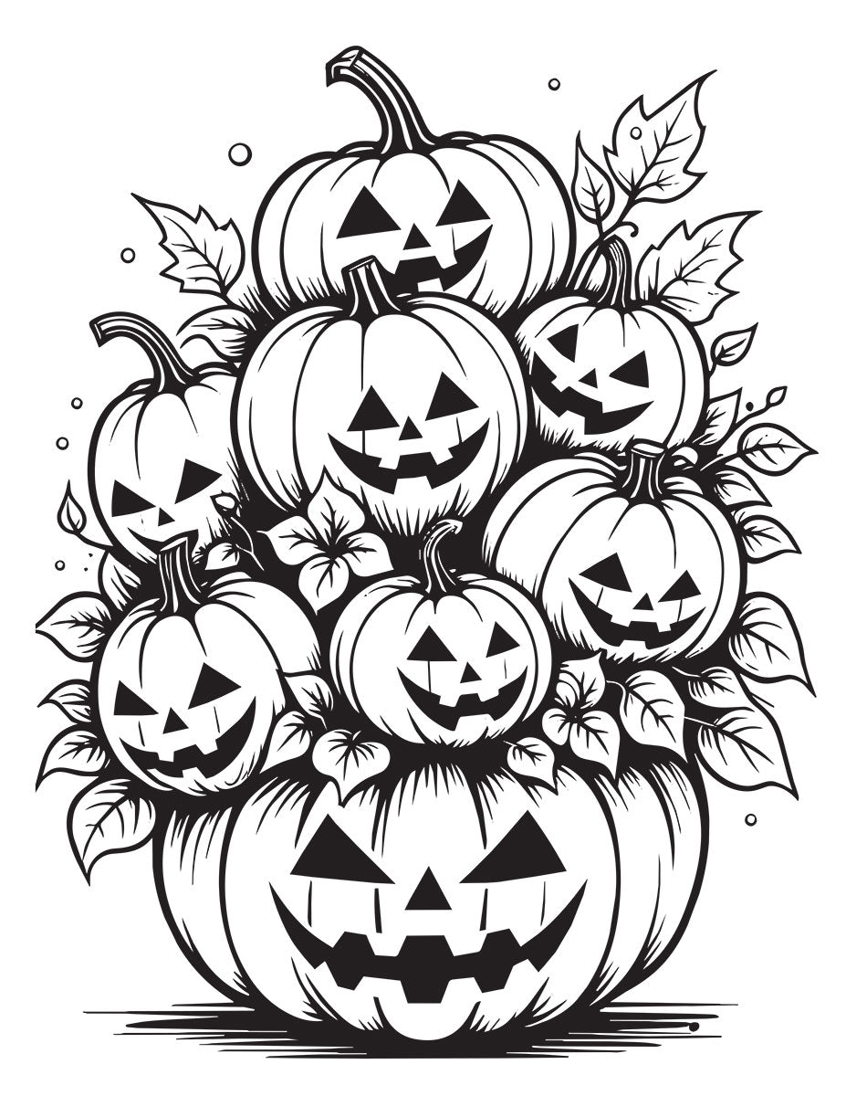 Oh My Gourd Coloring Book