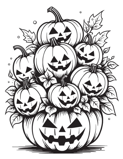 Oh My Gourd Coloring Book