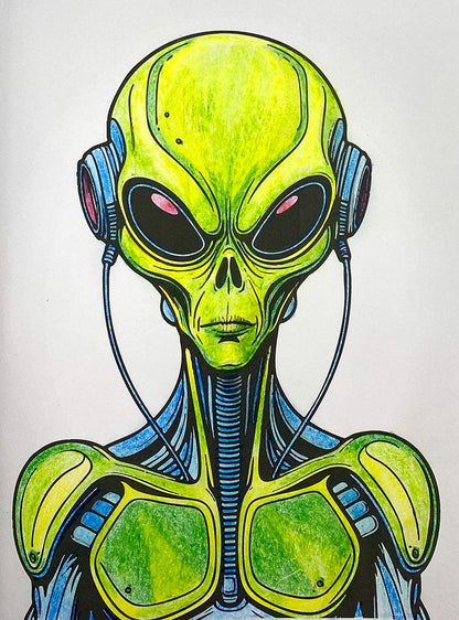 Project Blü Book Coloring Book