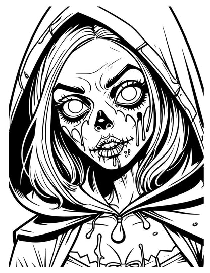 Drop Dead Gorgeous Coloring Book