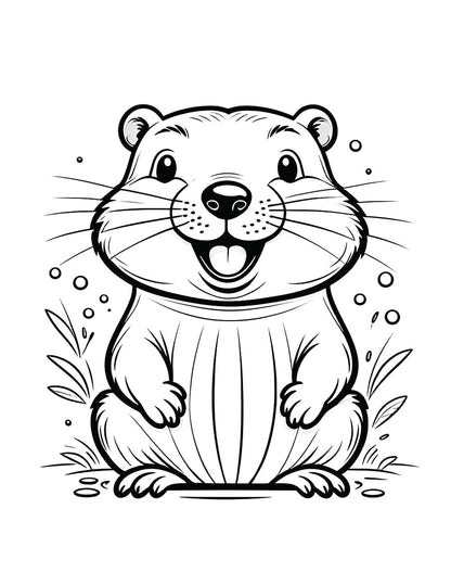 Hoorah for the Hooha Coloring Book