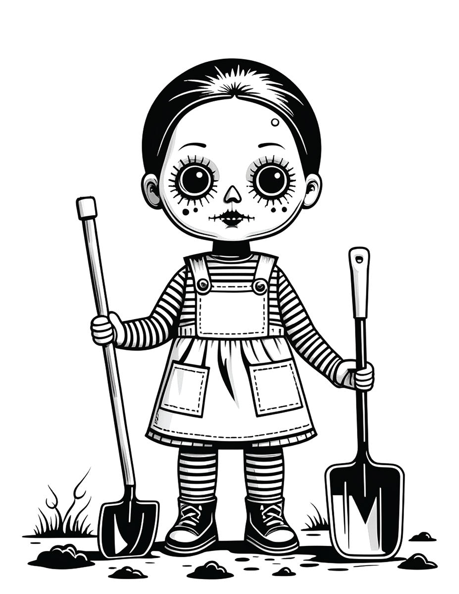 Deranged Dolls Coloring Book