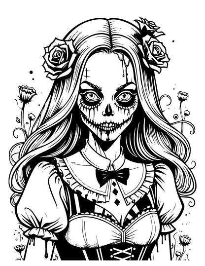 Drop Dead Gorgeous Coloring Book