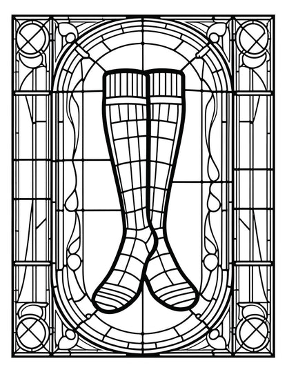 Extra-Ordinary Stained Glass Coloring Book