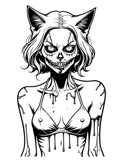 Drop Dead Gorgeous Coloring Book
