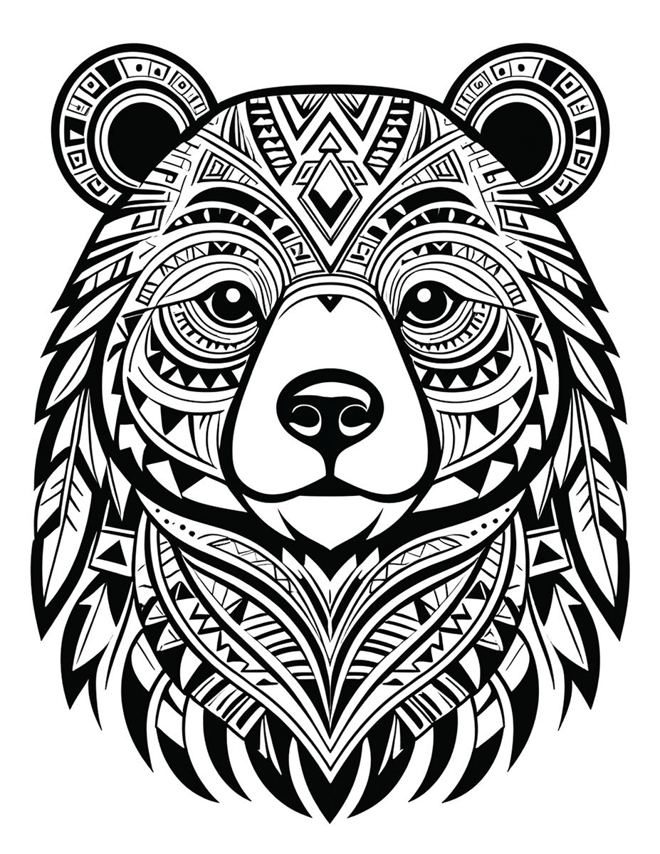 Tribal Coloring Book