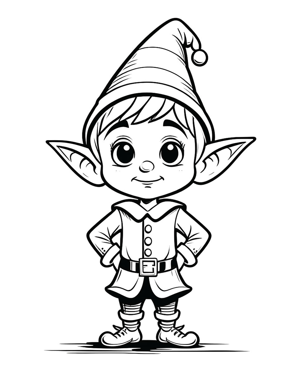 What the Elf? Coloring Book